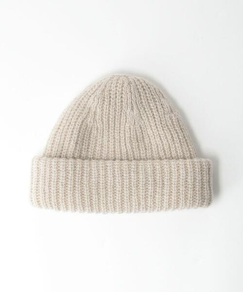 BEAUTY&YOUTH UNITED ARROWS(ビューティーアンドユースユナイテッドアローズ)の「BY ニットワッチ(ニットキャップ/ビーニー・レディース・ブラック/ピンク/イエロー/ナチュラル・FREE)」の5枚目の写真