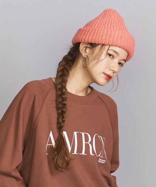 BEAUTY&YOUTH UNITED ARROWS(ビューティーアンドユースユナイテッドアローズ)の「BY ニットワッチ(ニットキャップ/ビーニー・レディース・ブラック/ピンク/イエロー/ナチュラル・FREE)」の11枚目の写真