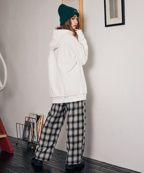 PBLIM（ページボーイリム）の「【PAGEBOYLIM】ヘビーオンスパーカー（パーカー・レディース・グレー/オフホワイト/ブルー・MEDIUM/LARGE）」の16枚目の写真