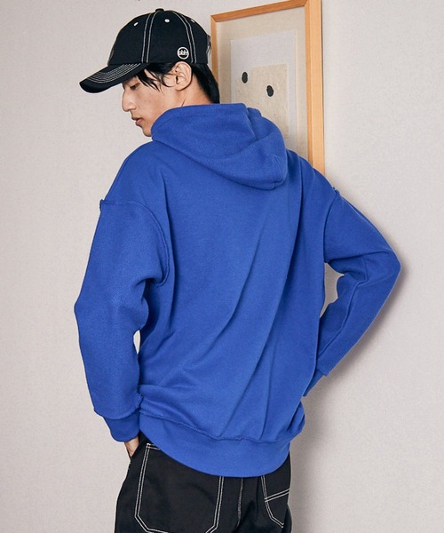 PBLIM（ページボーイリム）の「【PAGEBOYLIM】ヘビーオンスパーカー（パーカー・レディース・グレー/オフホワイト/ブルー・MEDIUM/LARGE）」の19枚目の写真