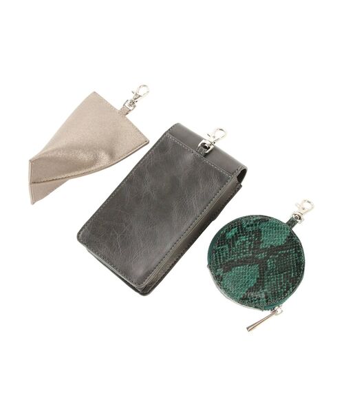 EMODA(エモダ)の「マルチミニショルダーバッグ(ハンドバッグ・レディース・ブラック/グリーン/ブラウン・FREE)」の6枚目の写真