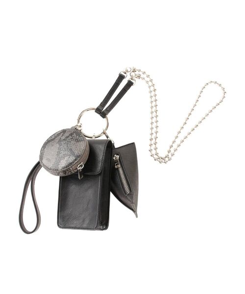 EMODA(エモダ)の「マルチミニショルダーバッグ(ハンドバッグ・レディース・ブラック/グリーン/ブラウン・FREE)」の11枚目の写真