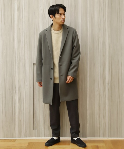 LAKOLE（ラコレ）の「ストレッチワッフルリバーシブルニット / 959035（ニット/セーター・メンズ・ライトベージュ/アイボリー/オレンジ/グレー/ダークブラウン・SMALL/MEDIUM/LARGE/X-LARGE）」の13枚目の写真