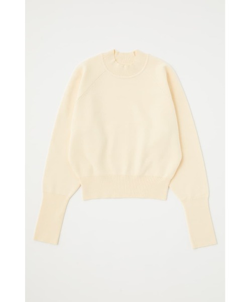 MOUSSY（マウジー）の「COMPACT RAGLAN KNIT トップス（ニット/セーター・レディース・イエロー/ブラック/アイボリー/ダークブラウン・FREE）」の21枚目の写真