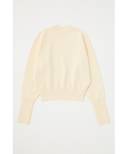 MOUSSY（マウジー）の「COMPACT RAGLAN KNIT トップス（ニット/セーター・レディース・イエロー/ブラック/アイボリー/ダークブラウン・FREE）」の22枚目の写真