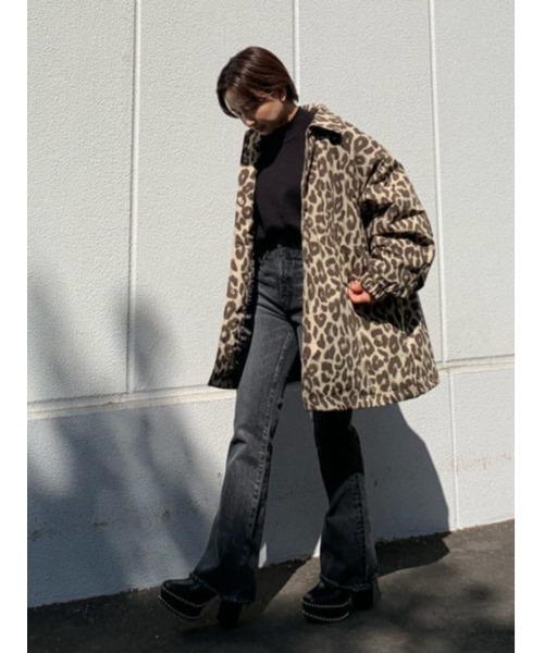 MOUSSY（マウジー）の「COMPACT RAGLAN KNIT トップス（ニット/セーター・レディース・イエロー/ブラック/アイボリー/ダークブラウン・FREE）」の12枚目の写真