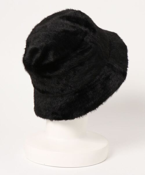 Levi's（リーバイス）の「【Levi's】Cozyシャギーバケットハット（ハット・レディース・ブラック・M/L）」の2枚目の写真