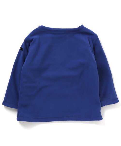 F.O.U（エフオーユー）の「防寒リバーシブルボーダープルオーバー（Tシャツ/カットソー・キッズ・キナリ/ブラック/ネイビー・110/120/160/140/100/150/130）」の6枚目の写真