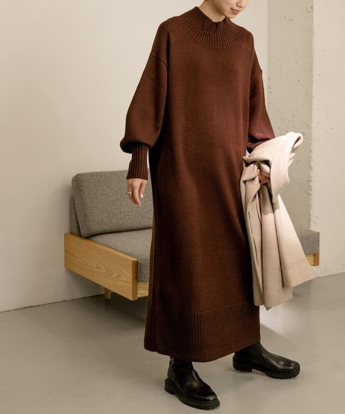 URBAN RESEARCH（アーバンリサーチ）の「タートルニットワンピース