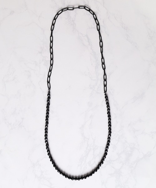 ARCHIVER（アーカイバ）の「【76】カラーパールコンビネックレス（ネックレス・レディース・ホワイト/ブラック/グレー・FREE）」の4枚目の写真