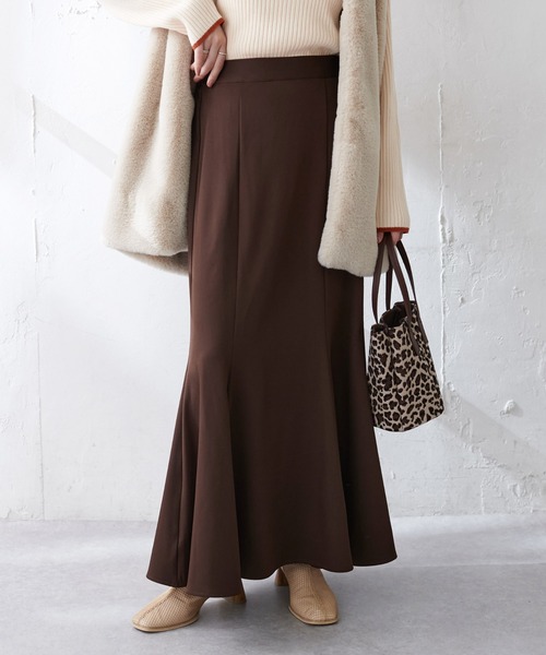 DISCOAT（ディスコート）の「ハギマーメイドスカート（スカート・レディース・ブラック/ブラウン/モカ/ホワイト系その他・FREE）」の3枚目の写真