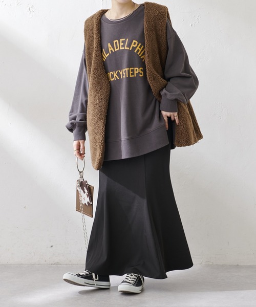 DISCOAT（ディスコート）の「ハギマーメイドスカート（スカート・レディース・ブラック/ブラウン/モカ/ホワイト系その他・FREE）」の18枚目の写真