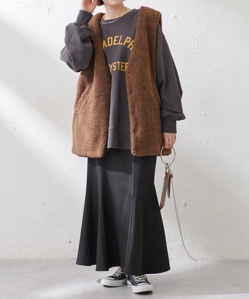 DISCOAT（ディスコート）の「ハギマーメイドスカート（スカート・レディース・ブラック/ブラウン/モカ/ホワイト系その他・FREE）」の17枚目の写真