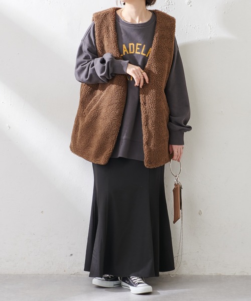 DISCOAT（ディスコート）の「ハギマーメイドスカート（スカート・レディース・ブラック/ブラウン/モカ/ホワイト系その他・FREE）」の20枚目の写真