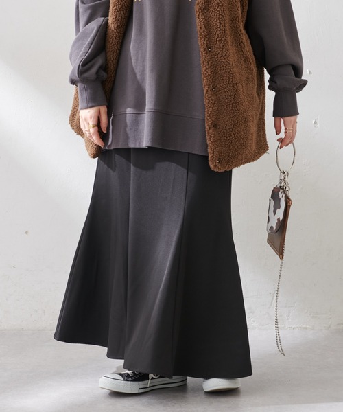 DISCOAT（ディスコート）の「ハギマーメイドスカート（スカート・レディース・ブラック/ブラウン/モカ/ホワイト系その他・FREE）」の21枚目の写真
