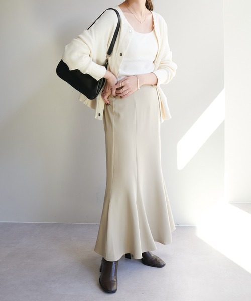 DISCOAT（ディスコート）の「ハギマーメイドスカート（スカート・レディース・ブラック/ブラウン/モカ/ホワイト系その他・FREE）」の14枚目の写真