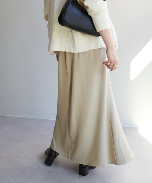 DISCOAT（ディスコート）の「ハギマーメイドスカート（スカート・レディース・ブラック/ブラウン/モカ/ホワイト系その他・FREE）」の6枚目の写真