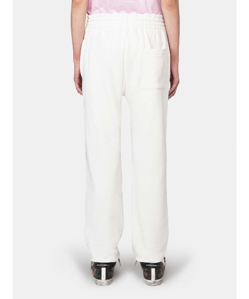 GOLDEN GOOSE（ゴールデングース）の「GOLDEN GOOSE sweat pants white with Love☆ print（スウェットパンツ・メンズ・ホワイト系その他・SMALL/MEDIUM/LARGE/X-LARGE/X-SMALL）」の5枚目の写真