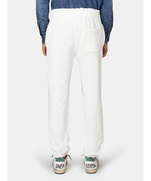 GOLDEN GOOSE（ゴールデングース）の「GOLDEN GOOSE sweat pants white with Love☆ print（スウェットパンツ・メンズ・ホワイト系その他・SMALL/MEDIUM/LARGE/X-LARGE/X-SMALL）」の8枚目の写真