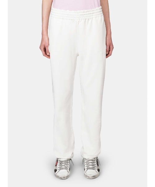 GOLDEN GOOSE（ゴールデングース）の「GOLDEN GOOSE sweat pants white with Love☆ print（スウェットパンツ・メンズ・ホワイト系その他・SMALL/MEDIUM/LARGE/X-LARGE/X-SMALL）」の7枚目の写真