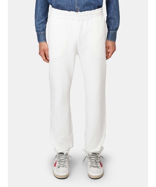 GOLDEN GOOSE（ゴールデングース）の「GOLDEN GOOSE sweat pants white with Love☆ print（スウェットパンツ・メンズ・ホワイト系その他・SMALL/MEDIUM/LARGE/X-LARGE/X-SMALL）」の2枚目の写真