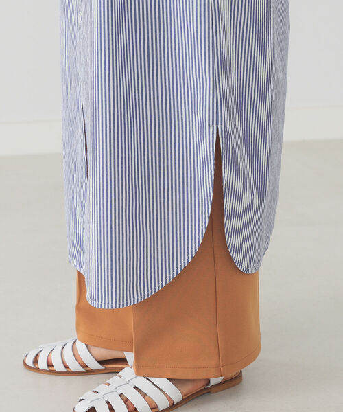 B:MING by BEAMS（ビーミングバイビームス）の「B:MING by BEAMS / ストライプ シャツワンピース 22SS（シャツワンピース・レディース・ブルー系その他/レッド系その他・SMALL/MEDIUM）」の11枚目の写真