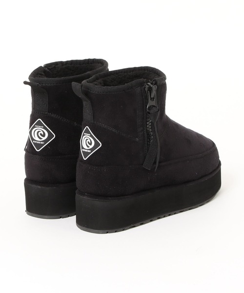 PIPING HOT FUTURE（パイピングホットフューチャー）の「SHORT BOOT WITH SIDE ZIP（ブーツ・レディース・ブラック・ 22/ 23/ 24/ 25/ 26）」の7枚目の写真