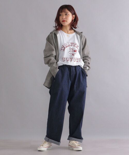 SHIPS（シップス）の「【WEB限定】SHIPS: ワンポイント ロゴ ワッペン フェイクスエード ジップ パーカー（パーカー・メンズ・ライトブルー/ベージュ/グレー・SMALL/MEDIUM/LARGE/X-LARGE）」の4枚目の写真