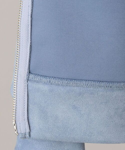 SHIPS（シップス）の「【WEB限定】SHIPS: ワンポイント ロゴ ワッペン フェイクスエード ジップ パーカー（パーカー・メンズ・ライトブルー/ベージュ/グレー・SMALL/MEDIUM/LARGE/X-LARGE）」の22枚目の写真