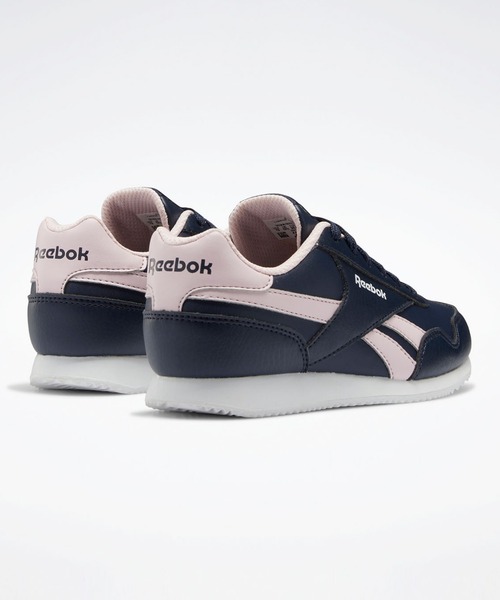 Reebok（リーボック）の「ロイヤル クラシック ジョガー 3.0 / ROYAL CL JOG 3.0 （スニーカー・キッズ・ネイビー・22.5cm/23.0cm/23.5cm/24.0cm/24.5cm/25.0cm/17.0cm/18.0cm/19.0cm/20.0cm/21.0cm/22.0cm/18.5cm/19.5cm/21.5cm/20.5cm/17.5cm）」の3枚目の写真