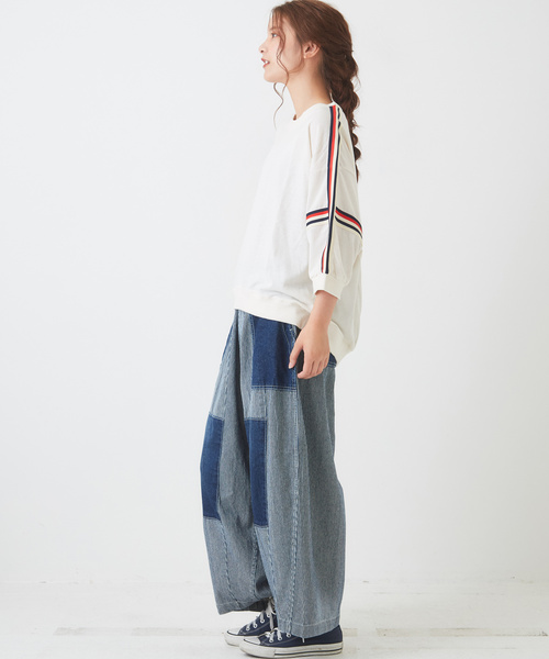 CUBE SUGAR(キューブシュガー)の「パンツ(その他パンツ・レディース・ブルー・M)」の3枚目の写真