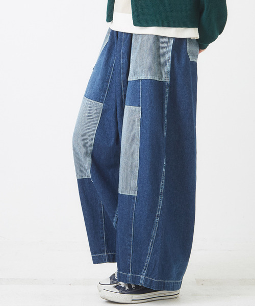 CUBE SUGAR(キューブシュガー)の「パンツ(その他パンツ・レディース・ブルー・M)」の7枚目の写真