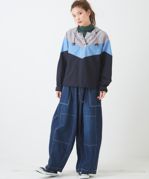 CUBE SUGAR(キューブシュガー)の「パンツ(その他パンツ・レディース・ブルー・M)」の8枚目の写真