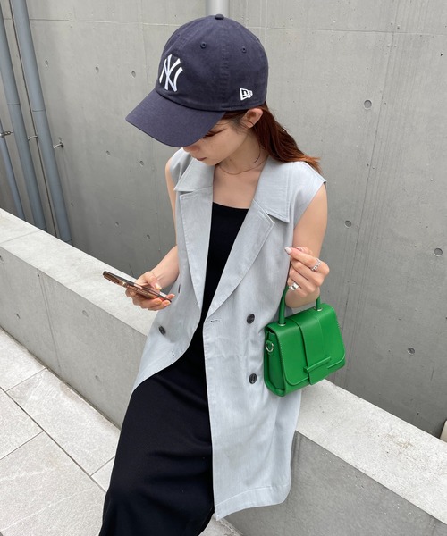 DISCOAT(ディスコート)の「ベルト使いミニショルダーバッグ(ショルダーバッグ・レディース・ブラック/ベージュ/グリーン/ブラウン・FREE)」の7枚目の写真