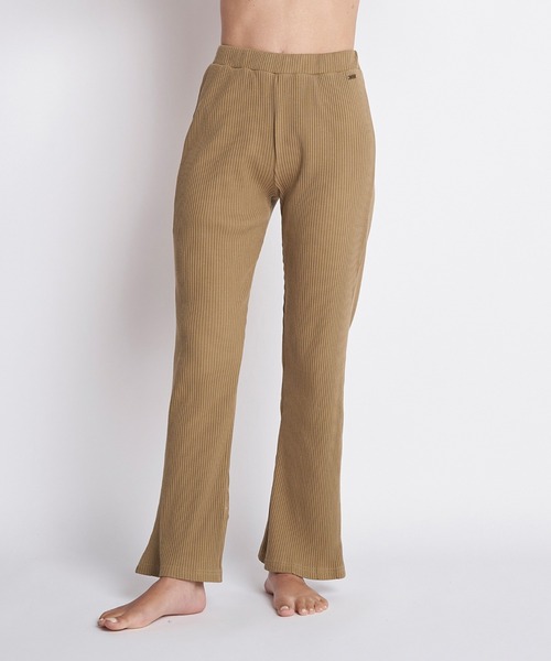ROXY(ロキシー)の「JOYFUL/ロキシーリブフレアパンツ(その他パンツ・レディース・ブラック/ベージュ・SMALL/MEDIUM/LARGE)」の8枚目の写真