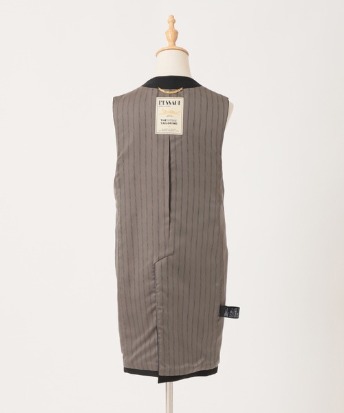 journal standard L'essage（ジャーナルスタンダードレサージュ）の「■■ヴィスポリーノノーカラーベスト◆（その他アウター・レディース・ブラック・FREE）」の14枚目の写真