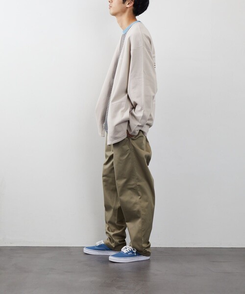 PENDLETON（ペンドルトン）の「PENDLETON/ペンドルトン 別注 BACK PRINT SWEAT CARDIGAN/バックプリント スウェット カーディガン（カーディガン/ボレロ・メンズ・ブラック/オフホワイト/グリーン/グレイッシュベージュ・MEDIUM/LARGE）」の17枚目の写真