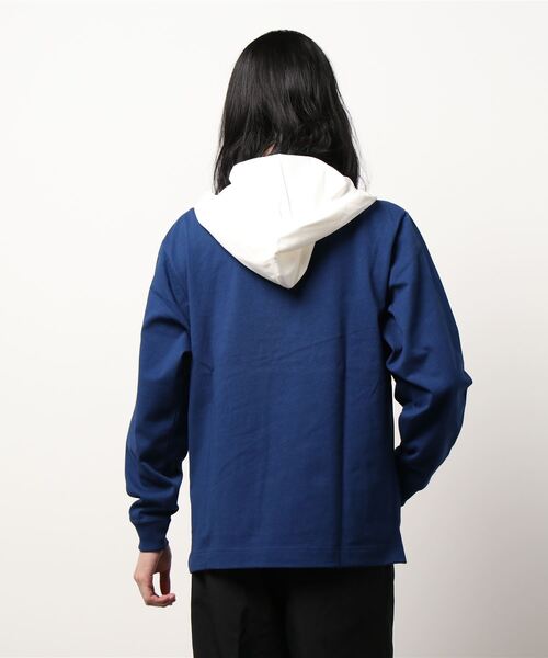 Lee（リー）の「ラガーシャツ フード付き（スウェット）」 - WEAR