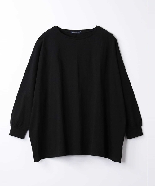 HONEYSUCKLE ROSE（ハニーサックルローズ）の「【HONEYSUCKLE ROSE】バックスリットビッグロンＴ（Tシャツ/カットソー・レディース・ブラック/オフホワイト/ベージュ・L）」の19枚目の写真