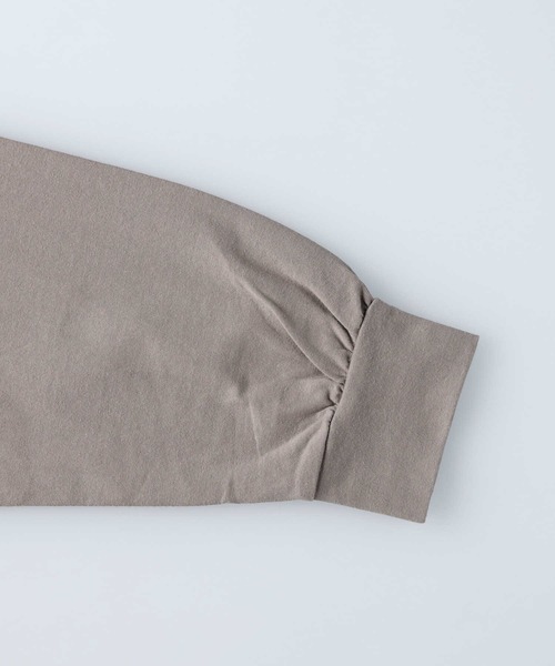 HONEYSUCKLE ROSE（ハニーサックルローズ）の「【HONEYSUCKLE ROSE】バックスリットビッグロンＴ（Tシャツ/カットソー・レディース・ブラック/オフホワイト/ベージュ・L）」の22枚目の写真