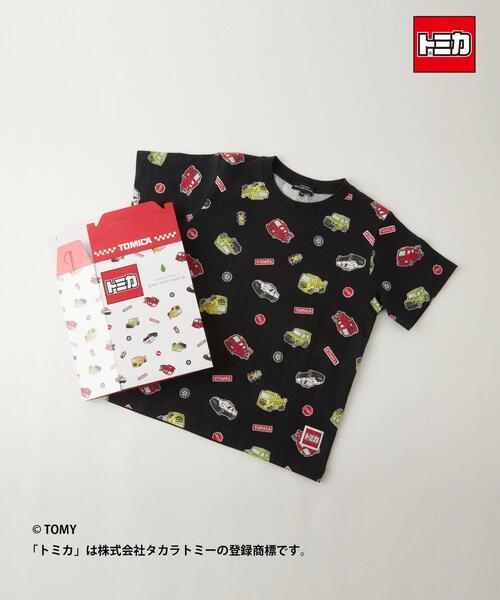 Tomica Green Label Relaxing Ex 総柄tシャツ Box付き Tシャツ カットソー Green Label Relaxing グリーンレーベルリラクシング のファッション通販 Zozotown