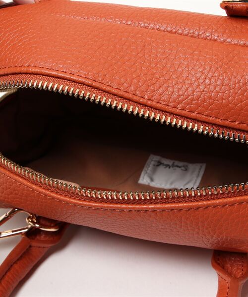 SMIR NASLI（サミールナスリ）の「ツイステッドシュリンクミニボストンバッグ（ボストンバッグ・レディース・ブラック/グレー系その他/キャメル/オフホワイト・9）」の8枚目の写真