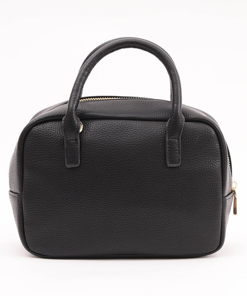 SMIR NASLI（サミールナスリ）の「ツイステッドシュリンクミニボストンバッグ（ボストンバッグ・レディース・ブラック/グレー系その他/キャメル/オフホワイト・9）」の19枚目の写真