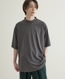 JUNRED | ラウンドモックネックBIGTシャツ(Tシャツ/カットソー)