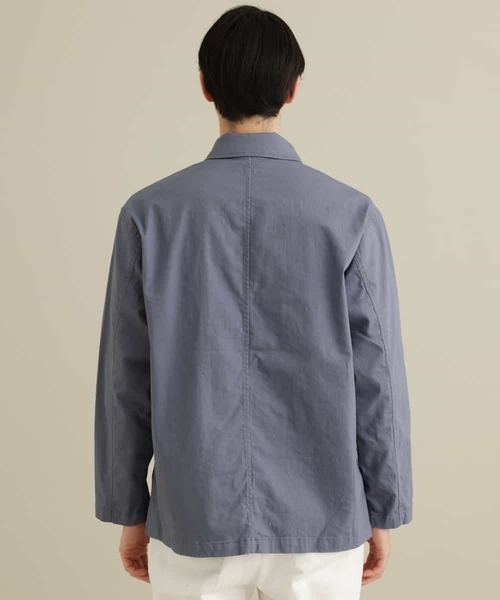 a.v.v（アーヴェヴェ）の「【イージーケア/洗濯機で洗える/ストレッチ】ワイドシルエットカバーオール（カバーオール・メンズ・ブルー/ベージュ・48/46）」の21枚目の写真