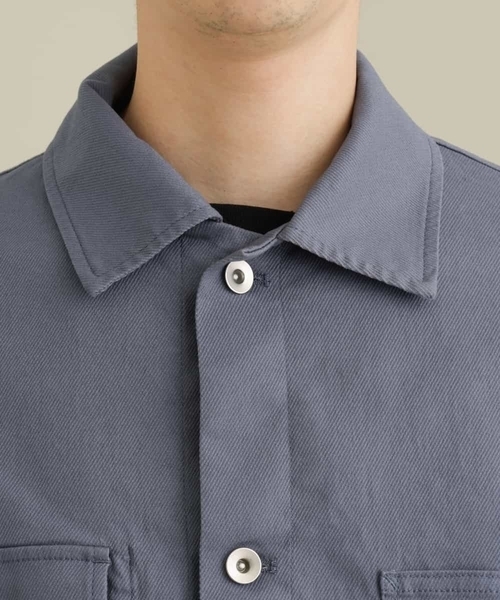 a.v.v（アーヴェヴェ）の「【イージーケア/洗濯機で洗える/ストレッチ】ワイドシルエットカバーオール（カバーオール・メンズ・ブルー/ベージュ・48/46）」の22枚目の写真