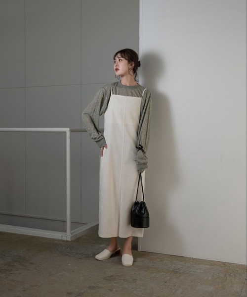 Amiur（エミレ）の「compact leather purse（ショルダーバッグ・レディース・ブラック/アイボリー/ベージュ系・FREE）」の9枚目の写真