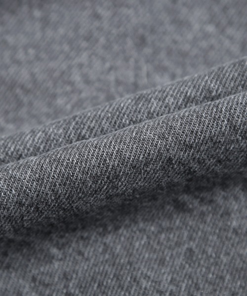 G.O.C（ジーオーシー）の「カットオフ ルーズ デニムジャケット（デニムジャケット・メンズ・ブラック/ライトブルー/グレー・LARGE/MEDIUM）」の9枚目の写真