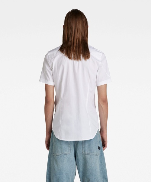G-STAR(ジースター)の「DRESSED SUPER SLIM SHIRT(シャツ/ブラウス・メンズ・ホワイト・X-SMALL/SMALL/LARGE/MEDIUM)」の3枚目の写真
