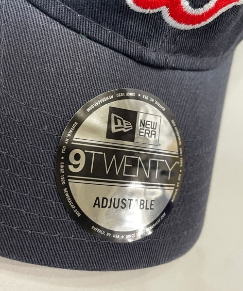 NEW ERA(ニューエラ)の「NEW ERA 9TWENTY(Washed)/ニューエラ ウォッシュドコットン キャップ レッドソックス(キャップ・メンズ・ネイビー・FREE)」の5枚目の写真